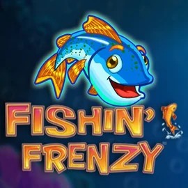 Fishin Frenzy logo – Slots by Blueprint Gaming at Lanista Casino