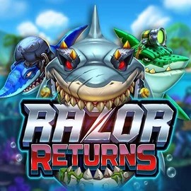 Razor Returns game by Push Gaming – logo hosted on Lanista Casino