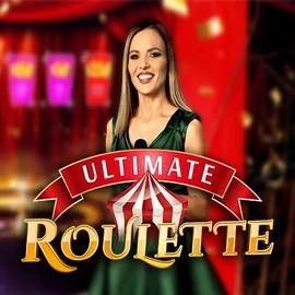 Ultimate Roulette online game logo by Ezugi on lanistaa.at